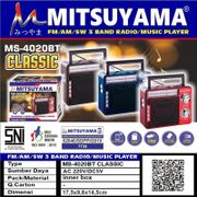 Elektronik Senen - Speaker Radio Bluetooth Mitsuyama MS-4020BT Classic