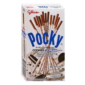 glico pocky cookies and cream 40g