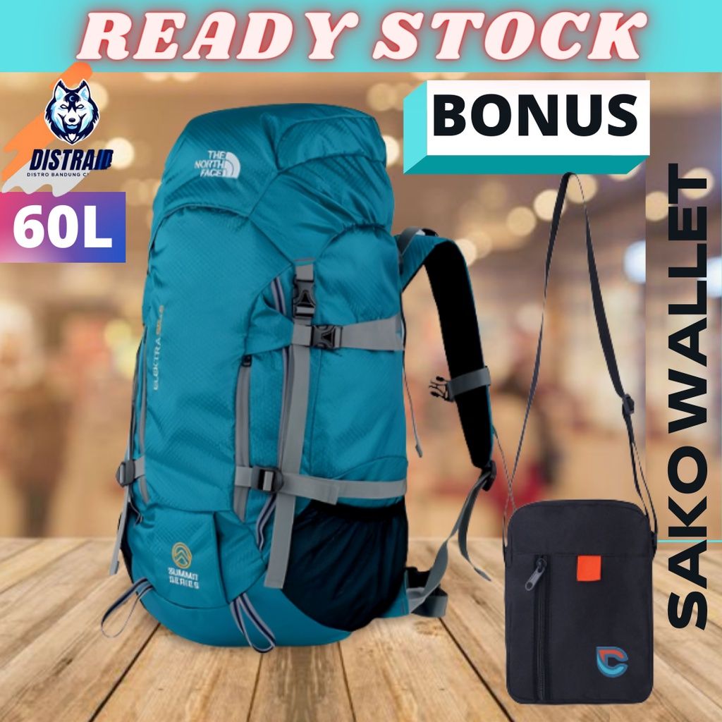 tas carrier pria 60 liter tas gunung 