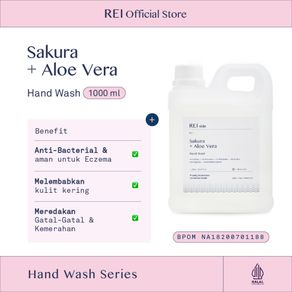 Pilihan Rei Skin Hand Wash Sakura Aloe Vera 500ml | Rp 17.500 | Harga 2 ...