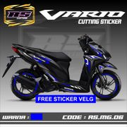 Cutting Sticker Vario  - Aksesoris Motor Cuting Honda Vario 125 & 150 Skotlet Stiker Striping Lis Variasi Vario New free Sticker velg RS 06