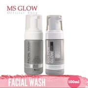Ms Glow Facial Wash / Sabun Cuci Muka Original / Golden Glow Ms Glow - FREE PACKING BUBBLE WRAP