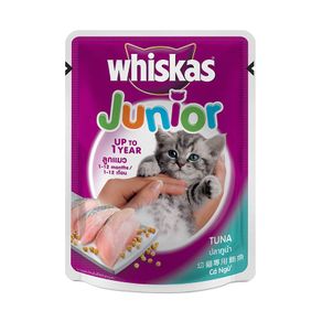 whiskas junior 85gram Sachet / whiskas kitten pouch