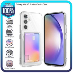 Ringke Samsung A54 5G Fusion Card Clear Casing Tipis Anti Banting