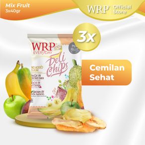 WRP Delichips Mix Fruit 3 X 40G - Keripik Buah