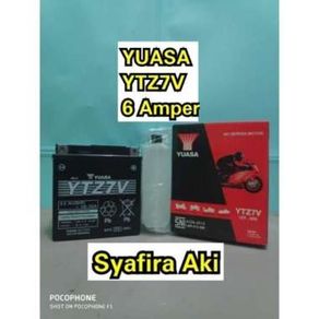 Harga Aki motor Yamaha NMAX YTZ7V YUASA Accu kering & Spesifikasi