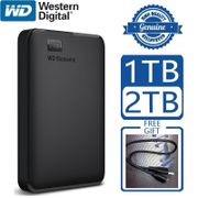 WD My Passport 1TB/2TB - HDD Hardisk Portable External - Garansi Resmi