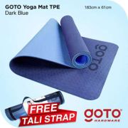 [ready] Goto TPE Yoga Mat 6mm Matras Double Layer Anti Slip Gym