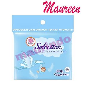 [✅COD] Selection Baby Cotton Bud isi 100 pcs Korek Kuping Bayi