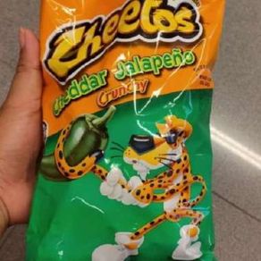Cheetos Cheddar Jalapeno Crunchy