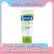 【50ml】Cetaphil UVA/UVB Defense SPF 50 50ml Sunscreen SPF50+ PA++++  Sunblock untuk Perawatan Wajah