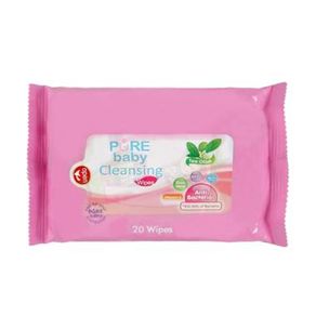 Pure Baby Wipes Tea Olive Tissue Basah [20 Wipes]