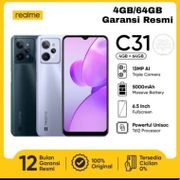 RealMe C31 4GB/64GB Ukuran Layar 6.5" Garansi Resmi