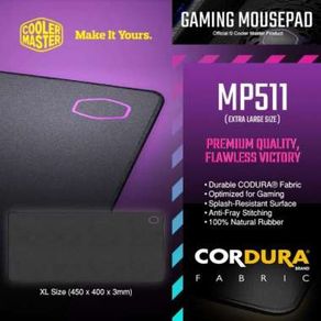 Cooler Master Mp511 Cordura Rough Fabric Surface Xl - Gaming Mousepad