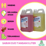 handsoap horeka antiseptik bening hand wash refill 5 liter strawberry - lemon