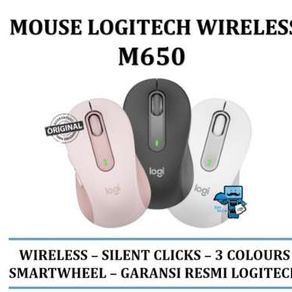 Mouse Logitech M650 Wireless Bluetooth Silent