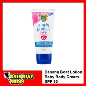 banana boat lotion baby body cream sunscreen spf 50 (90 ml)