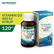 Nutrimax Vitamin D3 400 IU Syrup Vitamin Kesehatan Tulang Gigi Imunitas Osteoporosis