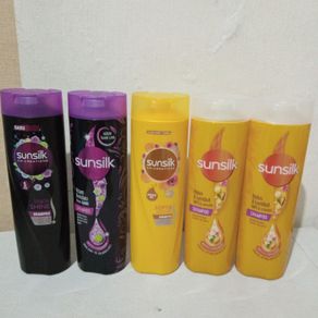 sunsilk shampo 340ml - black shine