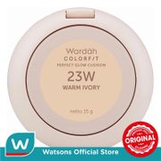 Wardah Colorfit Perfect Glow Cushion - 23W Warm Ivory