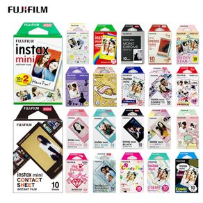 Fujifilm Instax Mini Film 10-50 Lembar Eksposur Kertas Desain Warna untuk Fuji Instax Film Instan Kamera 11/40/9/8/7/70/90/25