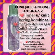 promo clinique clarifying lotion 2 twice a day exfoliator 60ml / 400ml - 400ml