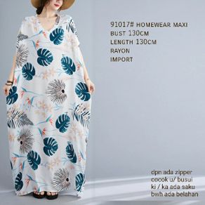 DRESS IMPOR/91017 HOMEWEAR MAXI/RICH FASHION