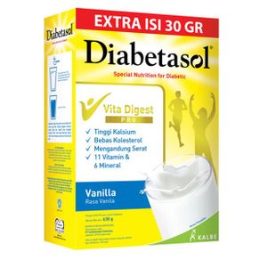 Diabetasol vanilla 600 gr