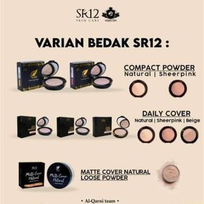 Varian bedak sr12 Exclusive Compact Powder sr12 - Bedak sr12 Waterprof - Bedak anti air