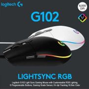 Logitech G102, G-102, G 102 Prodigy Gaming Mouse - Hitam Lightsync