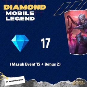 Diamond Mobile Legends ML MLBB Fast - 17 DM