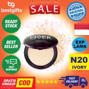 MAKE OVER MAKEOVER POWERSTAY MATTE POWDER FOUNDATION N20 IVORY BEDAK PADAT KULIT NORMAL OILY BERMINYAK 12 GRAM