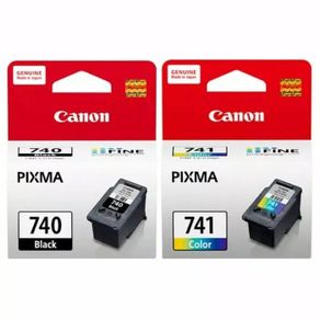 tinta catridge canon 740 black + 741 color original for mg2170 mg2270