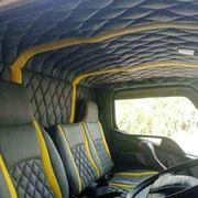 sarung jok buat canter truk full busa nyaman dan empkj