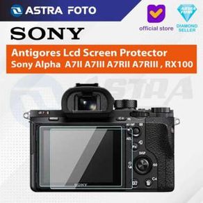 Tempered Glass Sony Alpha A7iii / A7 iii / A7ii / A7RIII RX100 III VII