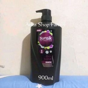 SUNSILK shampoo black shine 900ml