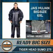 Promo Jas Hujan Tiger Head SUMO 6XL Big Size Diskon