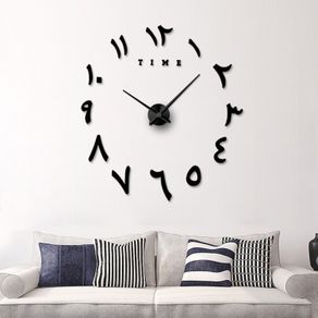 Jam Dinding Besar Raksasa Giant Wall Clock DIY 80-130cm Diameter