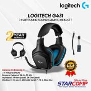 Logitech G431 7.1 Suround Sound Gaming Headset G 431