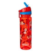 Smiggle Drink Up Straw Bottle Lucky Cute Dog