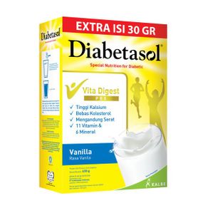 Diabetasol Adult Milk Vanila Box 180 Gr