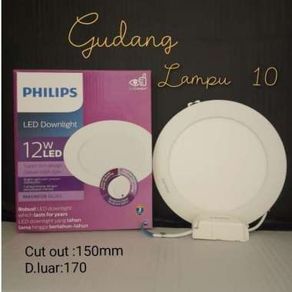 Lampu Downlight LED Panel Philips Magneos DL262 12 Watt