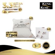 King Koil Bantal Bulu Angsa Goose Down Small Feather 2000gr - EXCLUSIVE CAMPAIGN