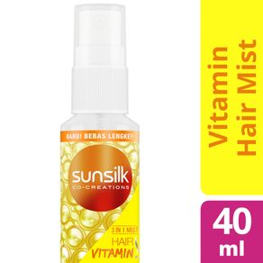 Sunsilk Hair Vitamin Mist 40ml - Hair Mist 3in1 Vitamin Rambut