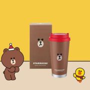 Starbucks X Line Friends Brown Bear Stainless Steel Tumbler (16Oz)