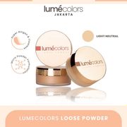 lumecolors loose powder - shade light neutral |bedak tabur oil control