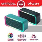 Vivan VS6 Speaker Bluetooth With RGB Lighting Effect & Waterproof IPX5