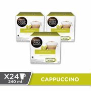 promo bundle 3 box capsules nescafe dolce gusto capsule - cappuccino
