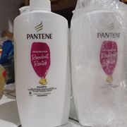 shampo pantene perawatan rambut rontok shampoo - putih [900 ml] - merah