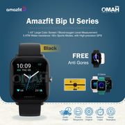 amazfit bip u smartwatch sport jam tangan digital versi global resmi - hitam